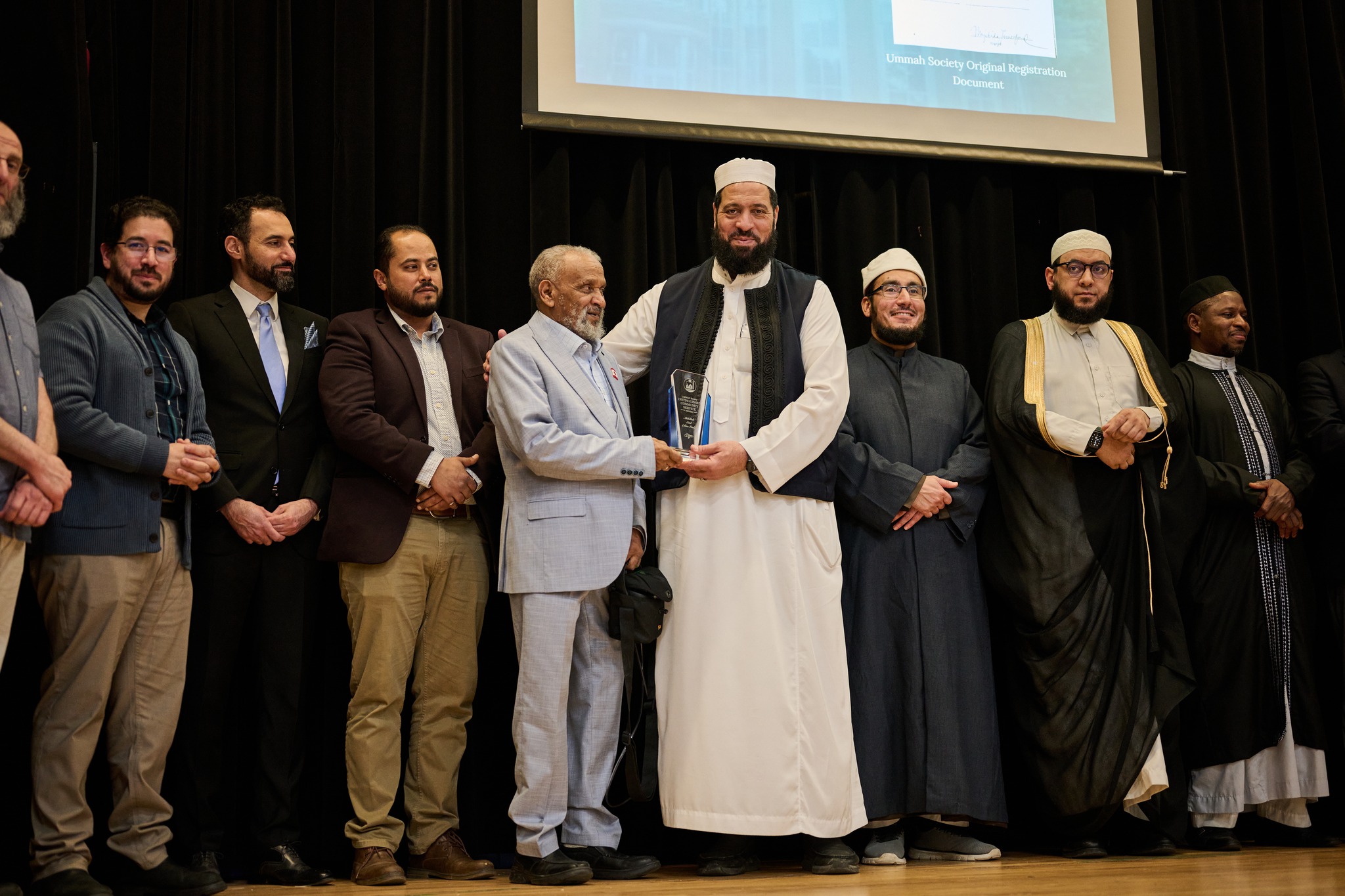 Abdellah Said (Abu Nael) award photo 2