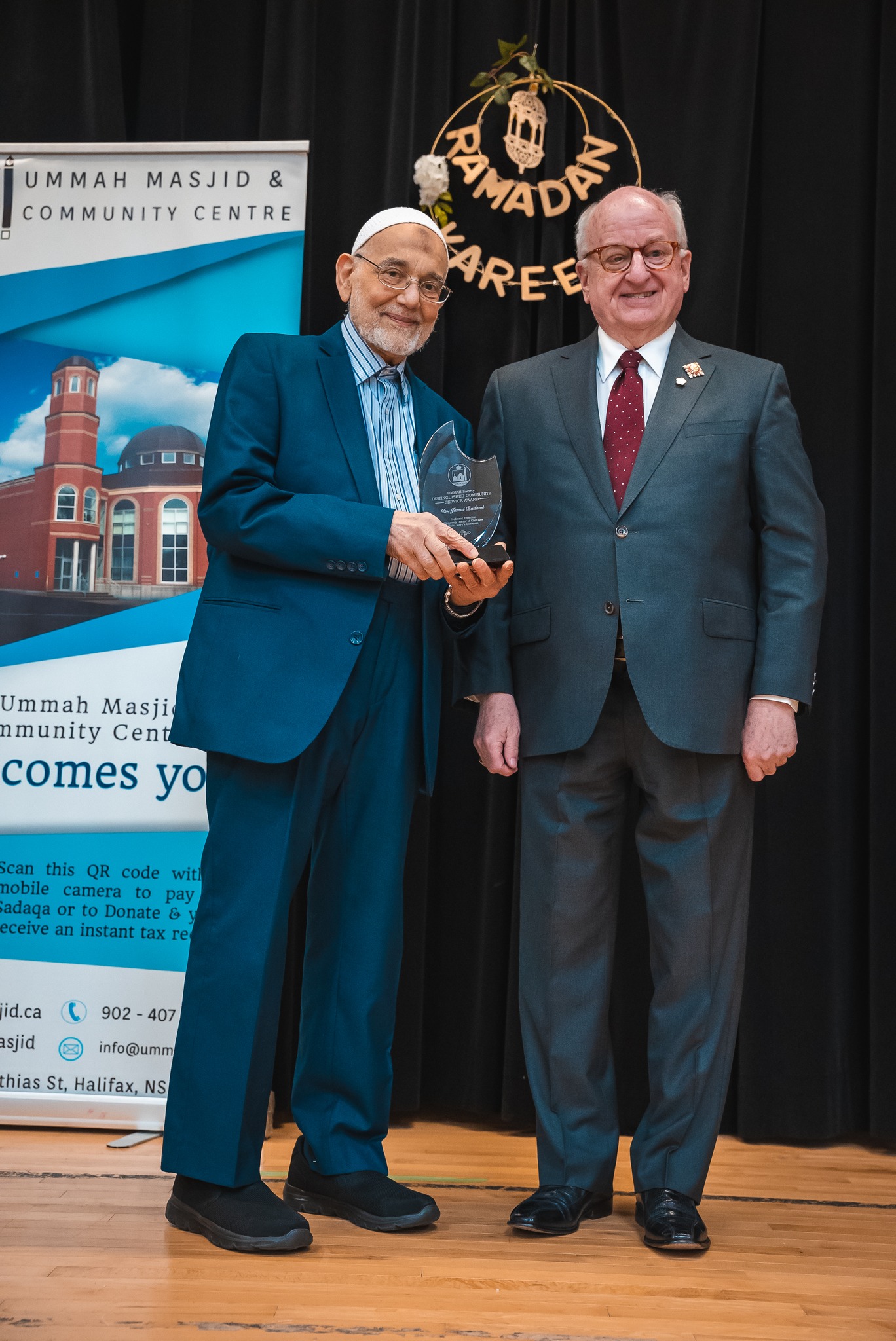 Dr. Jamal Badawi award photo 1