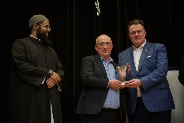 Gary Burrill award photo 1